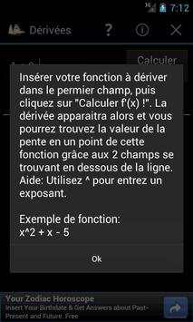 Dérivées screenshot 4
