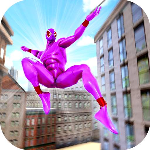 Amazing Spider Crime Hero: Gangster Rope Hero Game 3