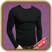 Man In T-Shirt Photo Suit icon