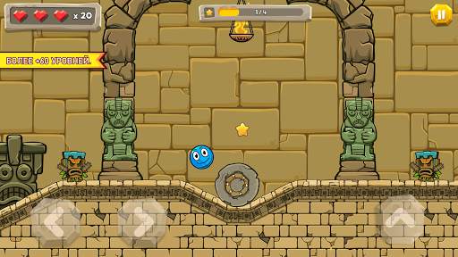 Blue Ball 11: Bounce Adventure скриншот 7