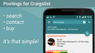 Postings (Craigslist Search App) 1 تصوير الشاشة