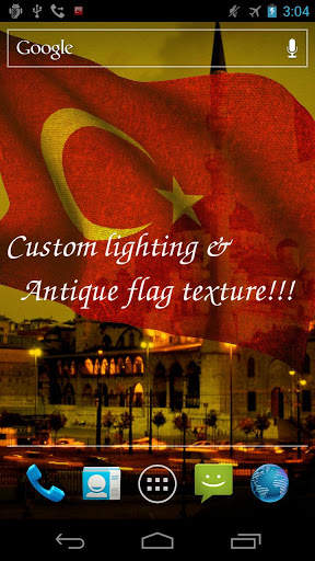 Turkey Flag Live Wallpaper screenshot 3