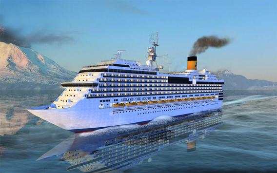 Big Cruise Ship Simulator Games : Ship Games screenshot 8