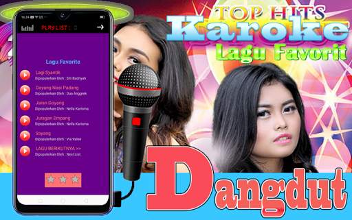 Karaoke Dangdut Mp3 Offline - Dangdut Akademi screenshot 3