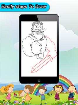 How to draw clash roya screenshot 1