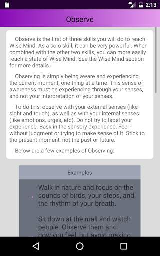 DBT Mindfulness Tools screenshot 19