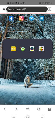 Winkbr Browser: Fast, Private & Secure screenshot 1