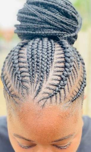 Cute Cornrow Hairstyles screenshot 8