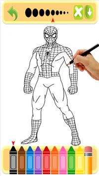 How To Draw Spider Man Step by step скриншот 2