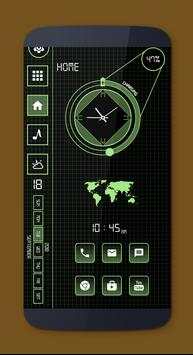 High tech Strip Launcher - futuristic UI screenshot 6