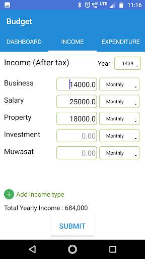 My Budget App screenshot 2