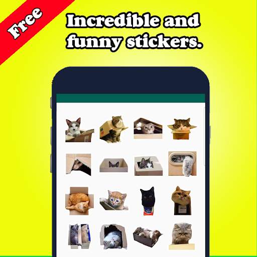 Best Cat Stickers for Chat WAStickerApps 2020 screenshot 8