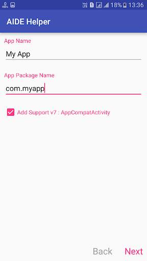 AIDE Helper screenshot 2