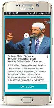 DR. Zakir Naik Videos screenshot 2