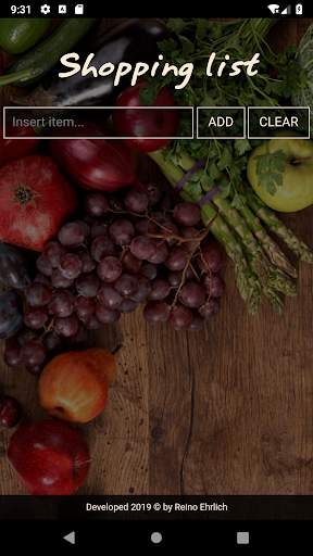R-Store - The simple grocery shopping list screenshot 1