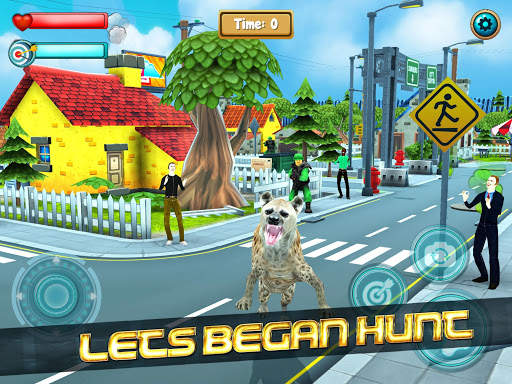 Wild Hyena Simulator: 3D Jurasic Park Adventure screenshot 5