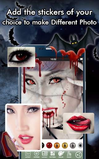 Vampire Photo Editor App screenshot 2