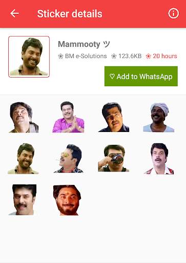 Malayalam Stickers for Whatsapp (WAStickerApps ) screenshot 8