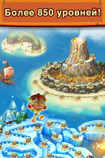 Tiki Solitaire TriPeaks скриншот 17