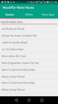 Muzaffar Warsi Naatain screenshot 2