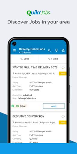 Quikr Jobs Search & Career App screenshot 2