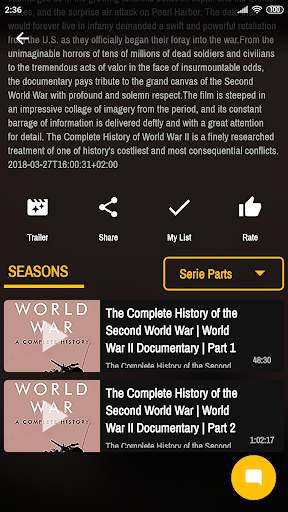 Documentaries, Series and Live TV screenshot 6
