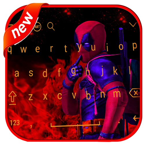 Keyboard DeadpOol Free Font 2020 icon