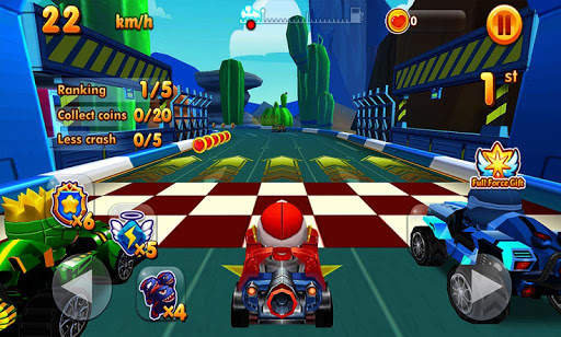Toon Car Transform Racing Game screenshot 5