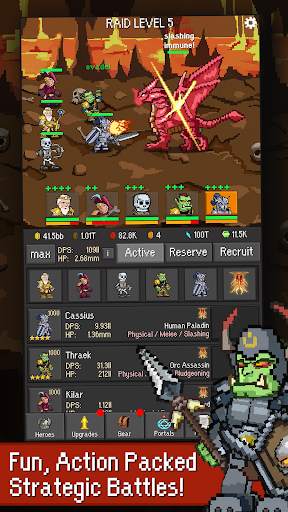 Idle Guardians: Offline Idle RPG Games screenshot 2