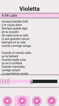 Violetta SONGS screenshot 4