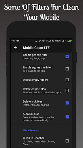 Mobile Clean LTE screenshot 6