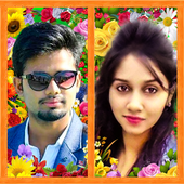Flower Photo Frames Dual - Flower Dual Photo Frame icon