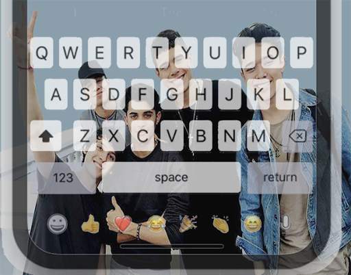 CNCO Keyboard Theme स्क्रीनशॉट 4