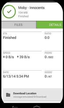Free Mobile Utorrent screenshot 5