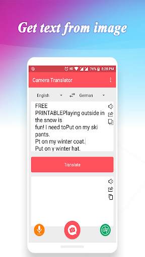Camera Translator - Foto Translate screenshot 2