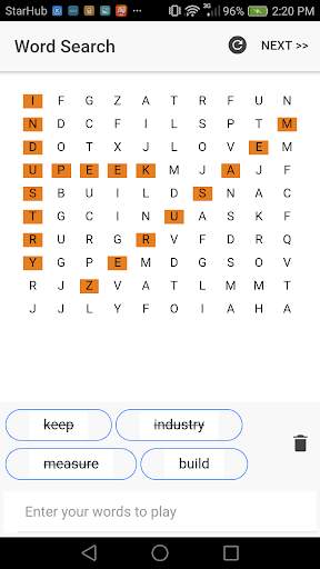 Word Search Offline Game screenshot 1