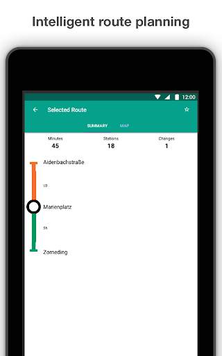 Munich Metro - MVG map and route planner screenshot 8