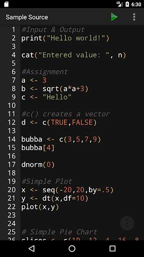 R Programming Compiler скриншот 1