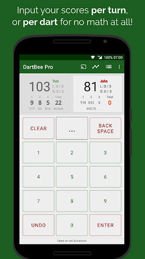 DartBee - Darts Score Counter screenshot 2