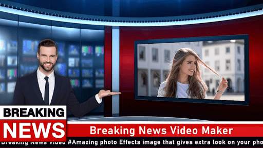 Breaking News Video Maker - Video Status Maker screenshot 1