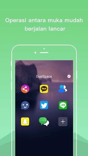 Dual Space - Berbilang Akaun screenshot 1