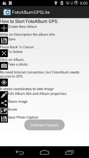 PhotoAlbum GPS Lite screenshot 8