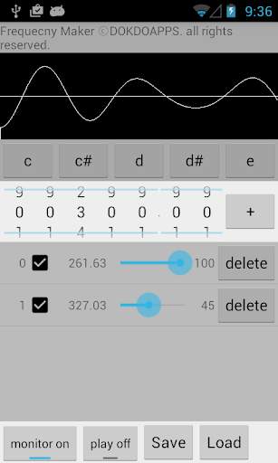 Frequency Maker screenshot 1