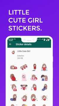 Cute & Funny Girls Sticker screenshot 6