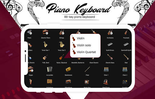 Full Piano Keyboard screenshot 2
