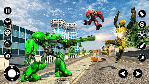 Transform Robot War Robot Game screenshot 4
