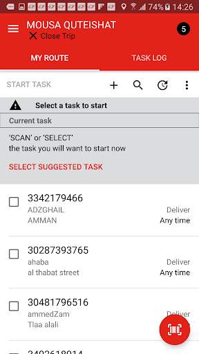 Aramex Courier screenshot 4