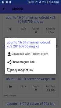 torrent search engine screenshot 3