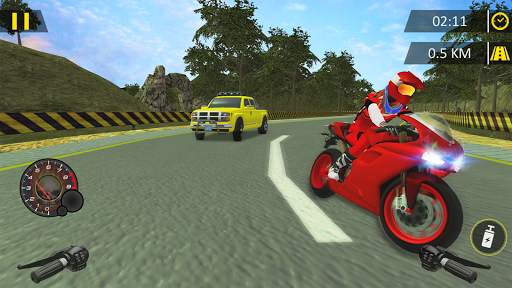 Moto Bike Racing: Endless Traffic Racer 🚵‍♀️ screenshot 5