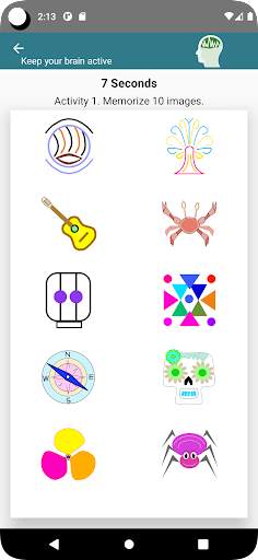 Exercises for the brain screenshot 4